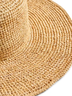Raffia Packable Sun Hat -*Faherty Brand Outlet