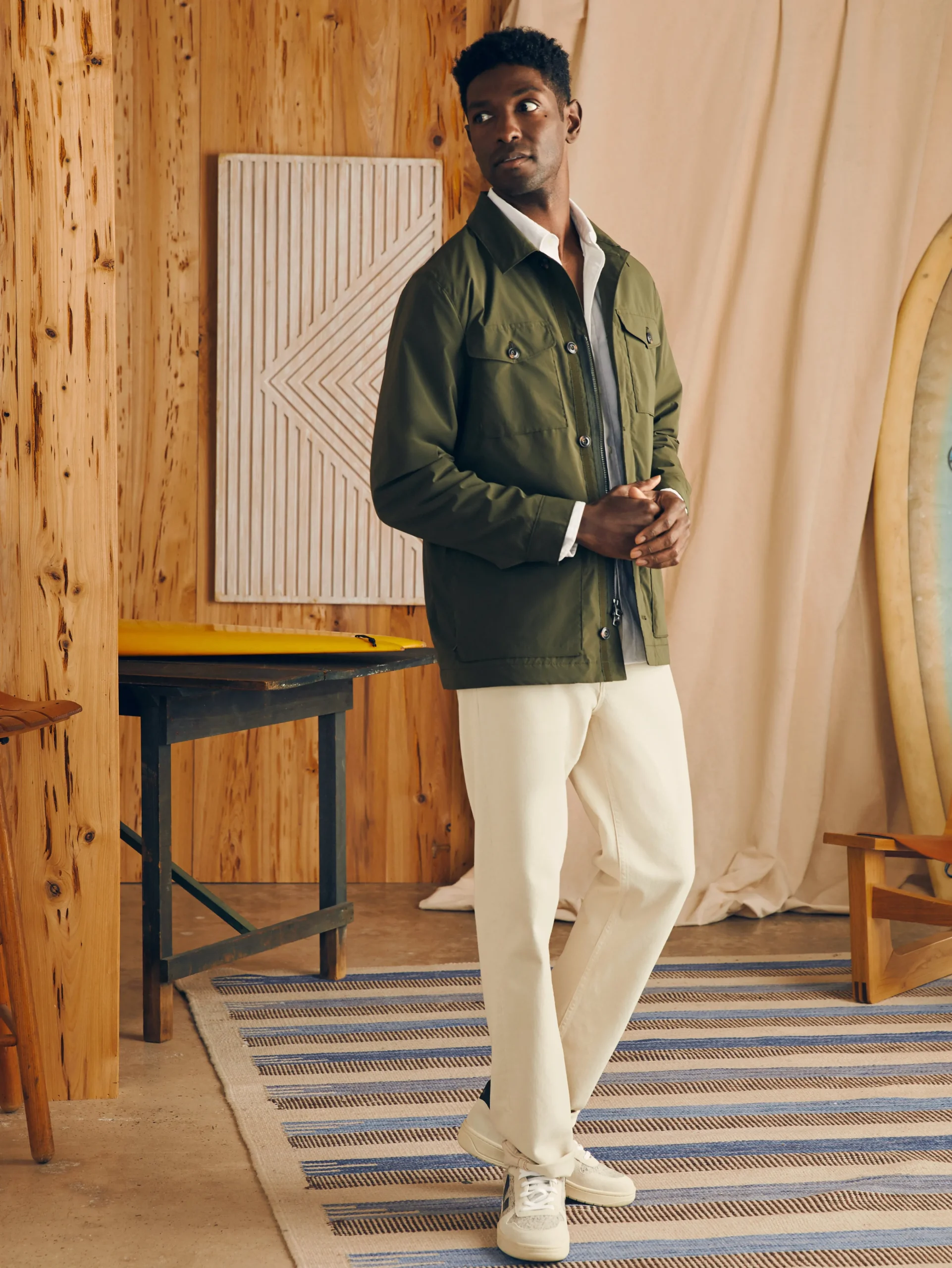 Reserve Four Pocket Field Jacket -*Faherty Brand Sale