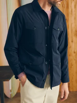 Reserve Four Pocket Field Jacket -*Faherty Brand Hot
