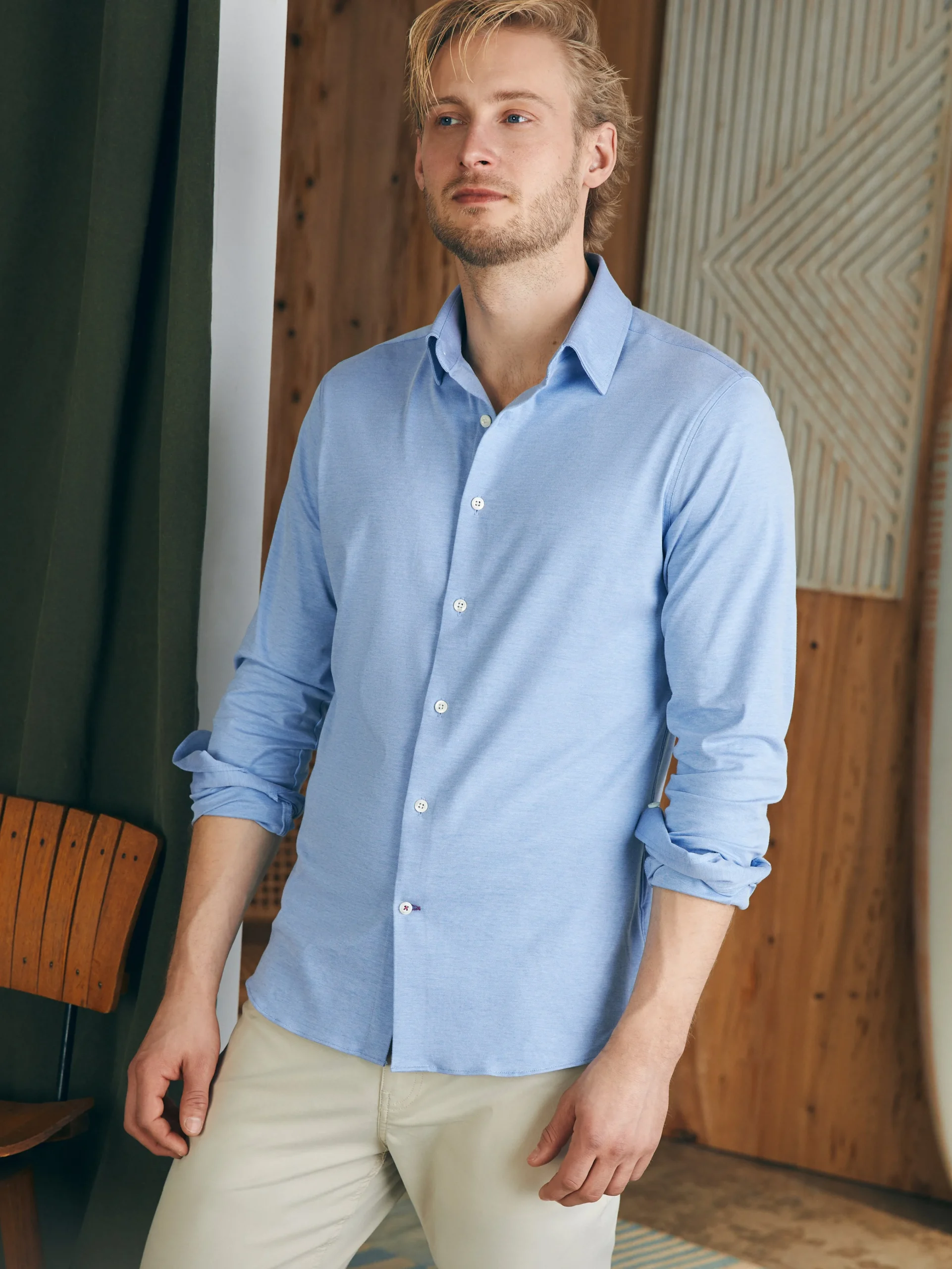 Reserve Knit Shirt -*Faherty Brand Discount