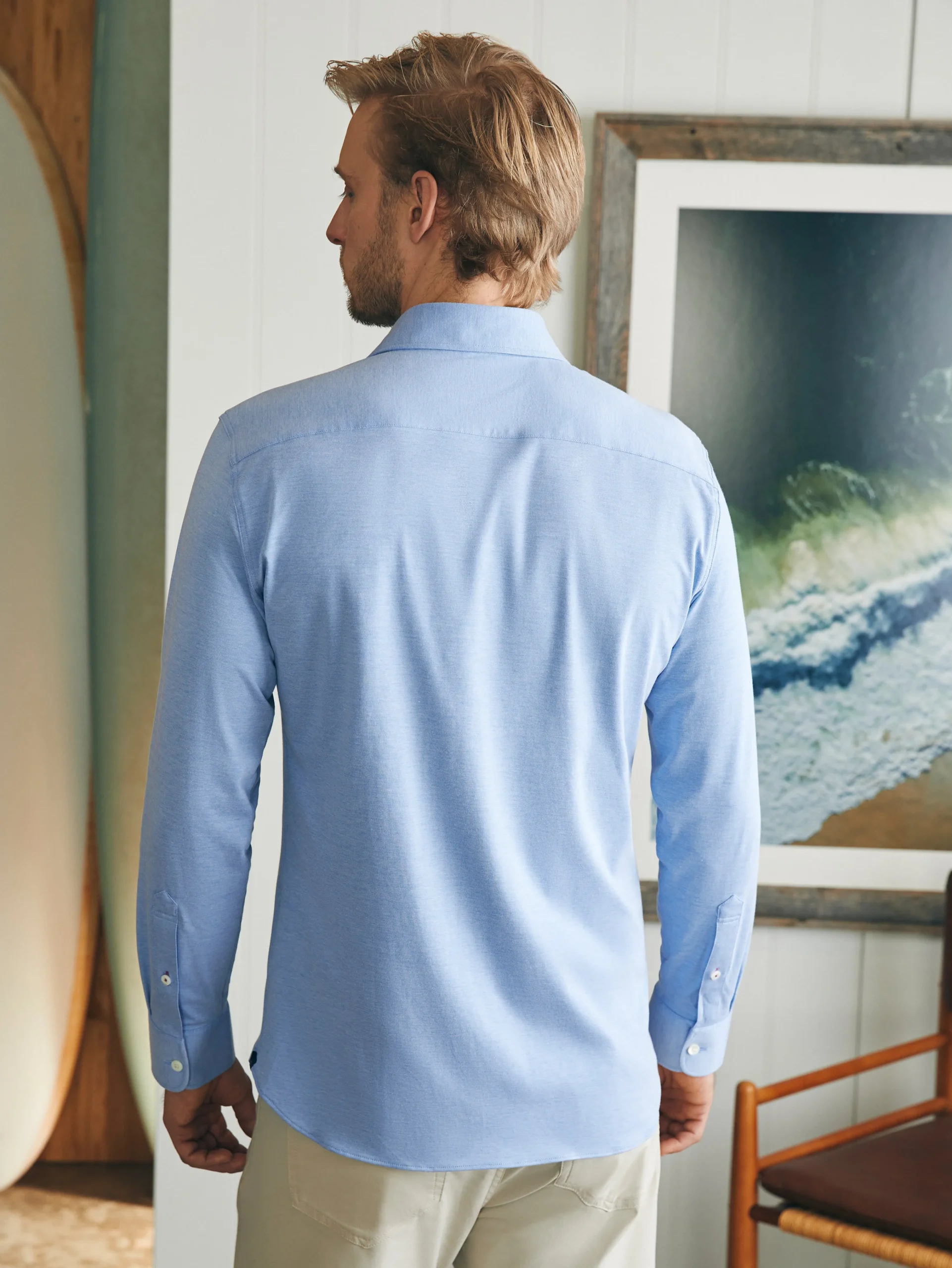Reserve Knit Shirt -*Faherty Brand Discount