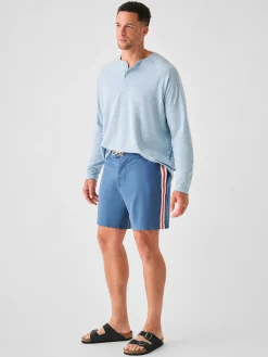 Retro Surf Stripe Boardshort (7