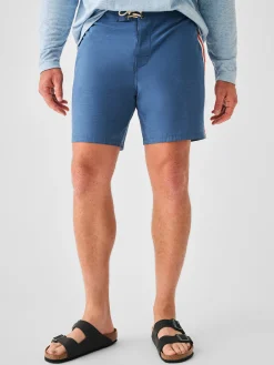 Retro Surf Stripe Boardshort (7