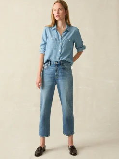 90S Crop Jean -*Faherty Brand Outlet