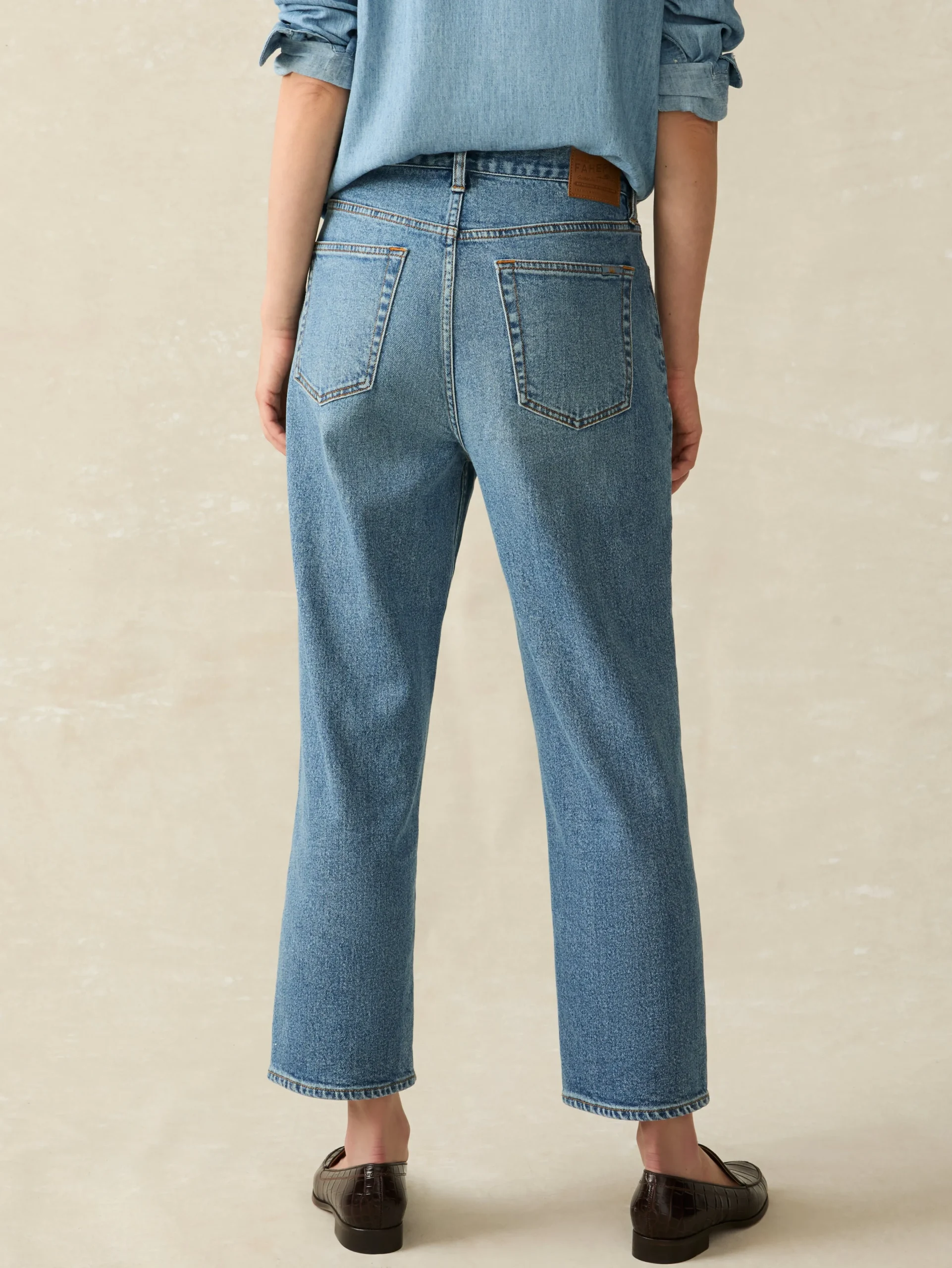90S Crop Jean -*Faherty Brand Outlet