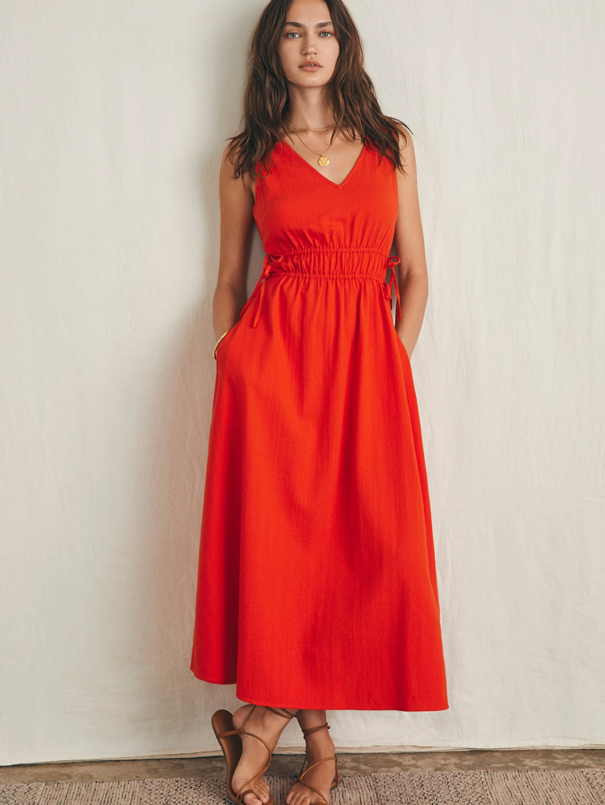 Sandbar Maxi Dress -*Faherty Brand Hot