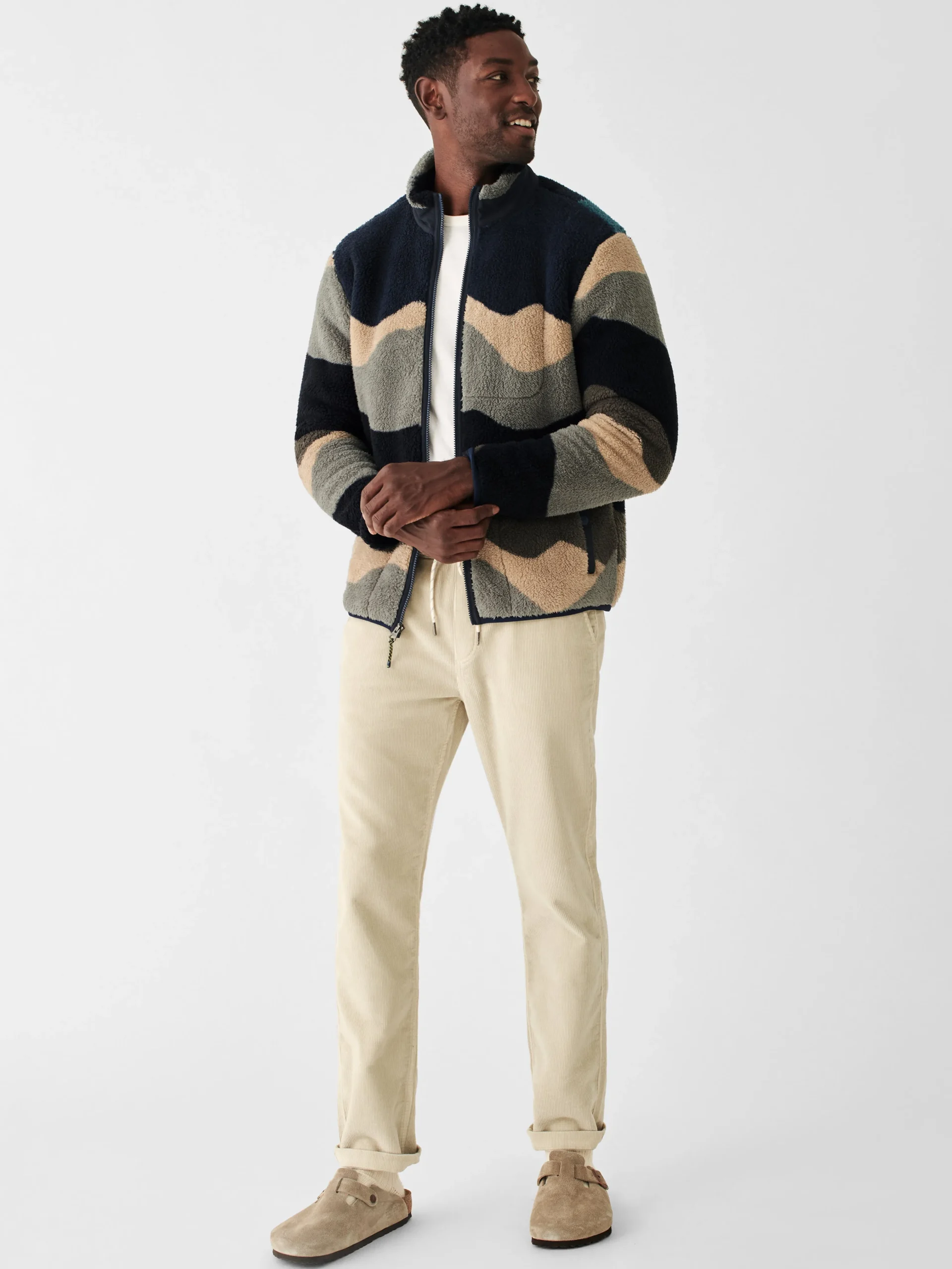 Scenic High Pile Fleece Jacket -*Faherty Brand Outlet