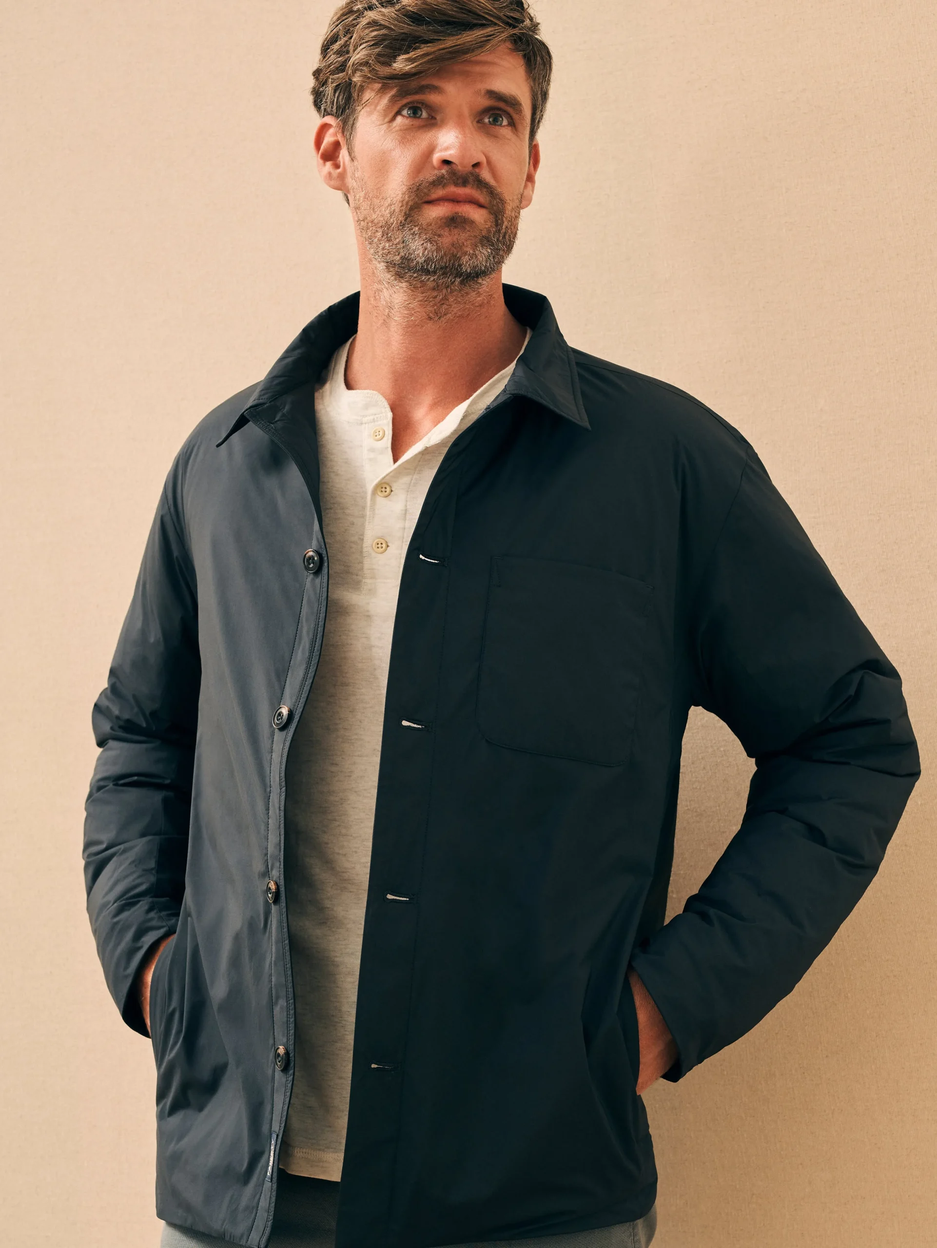 Seaport Down Jacket -*Faherty Brand Discount