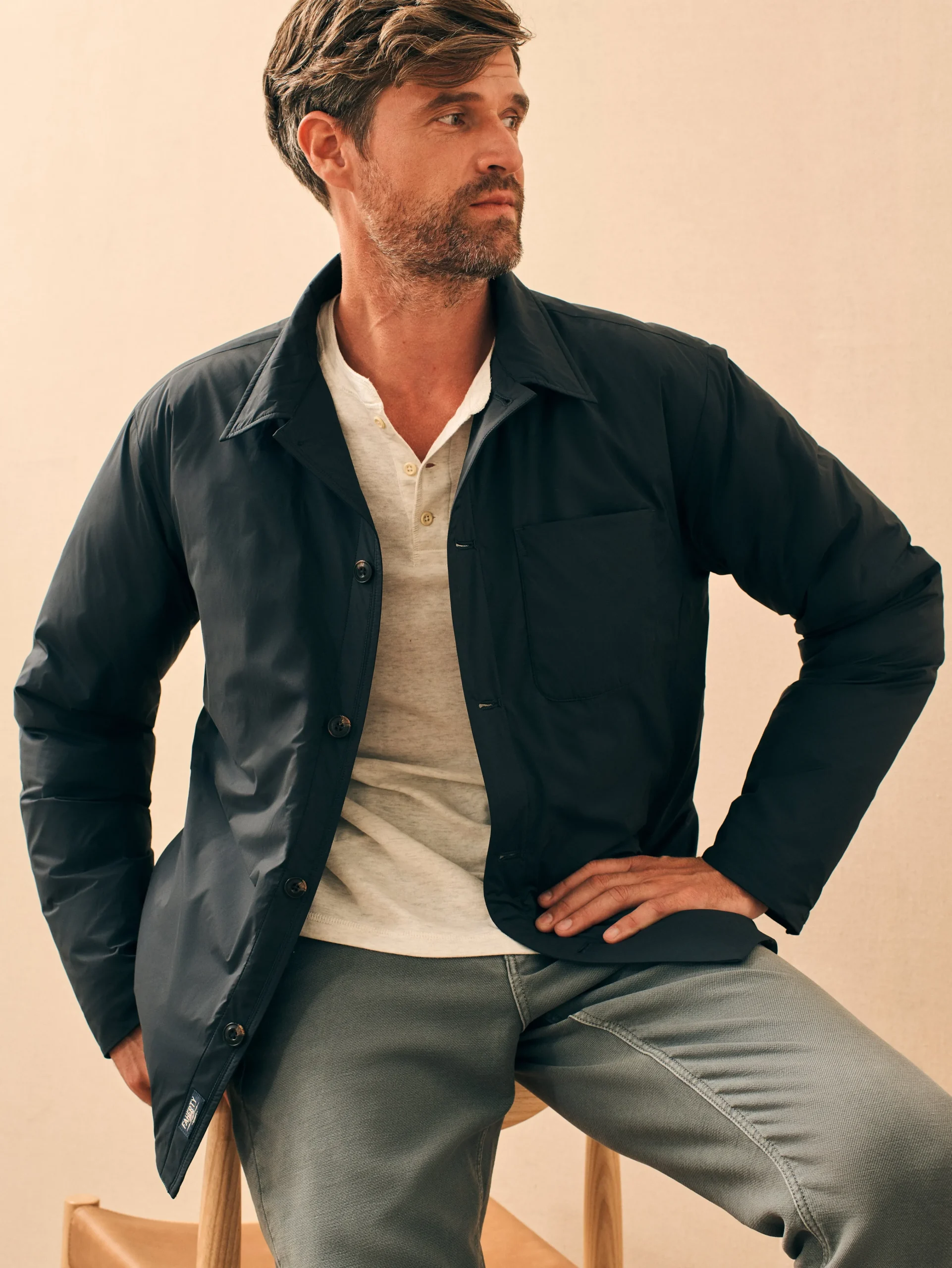 Seaport Down Jacket -*Faherty Brand Discount
