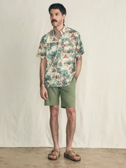 Shorelite Short-Sleeve Tech Shirt -*Faherty Brand New