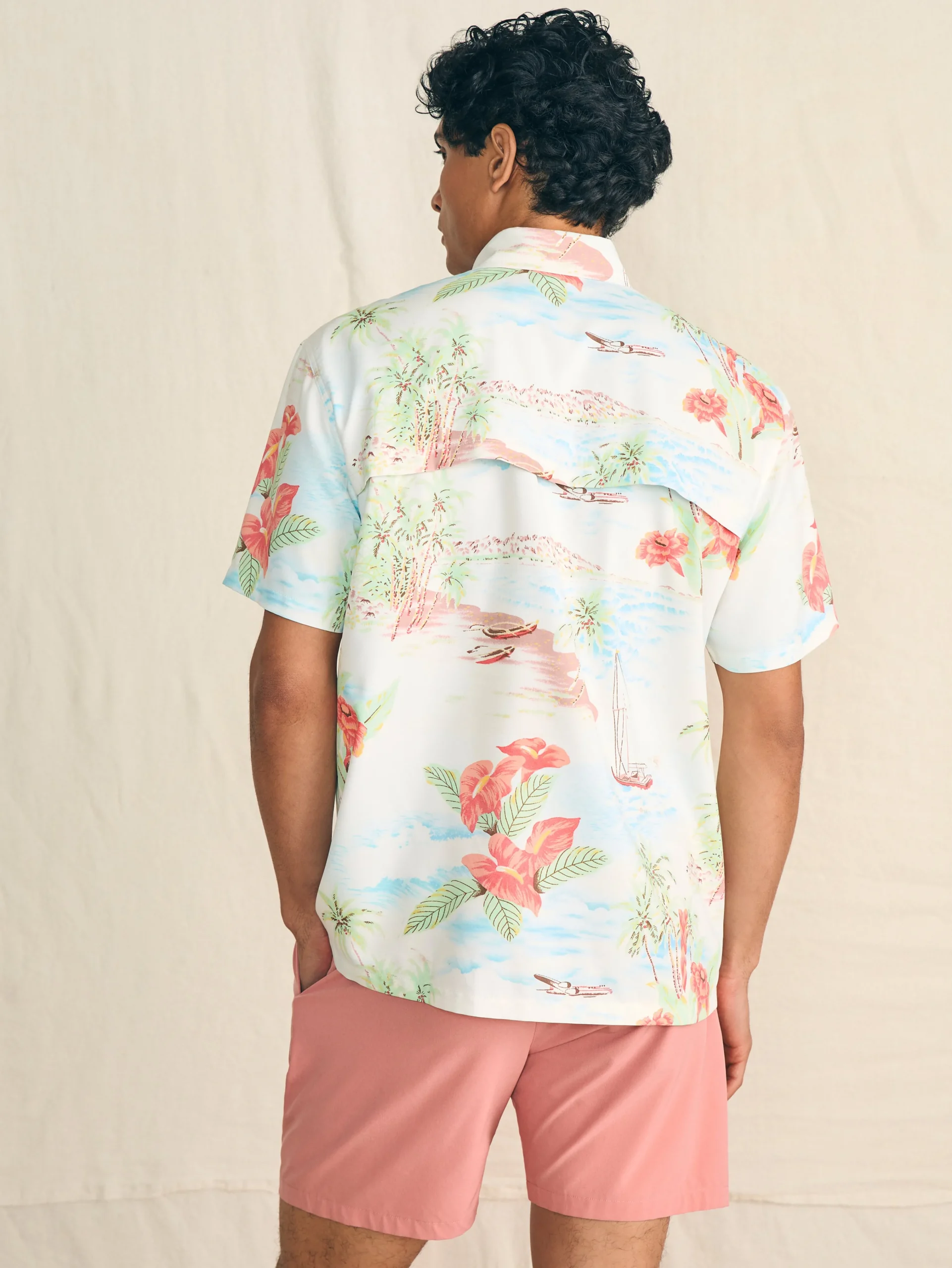 Shorelite Short-Sleeve Tech Shirt -*Faherty Brand Clearance