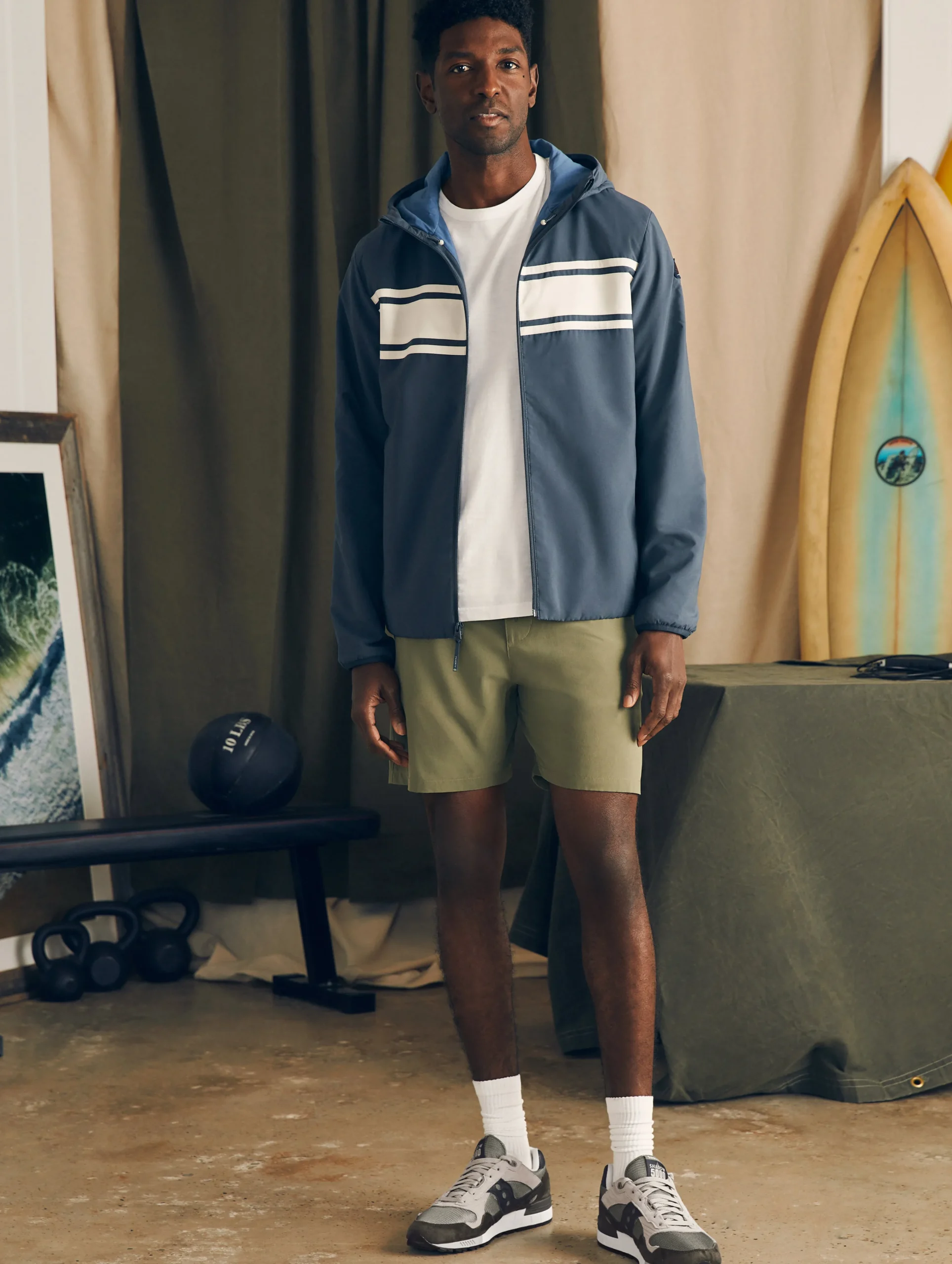 Shorelite Surf Stripe Jacket -*Faherty Brand Outlet