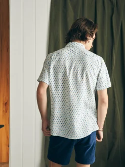 Short-Sleeve Breeze Shirt -*Faherty Brand Clearance