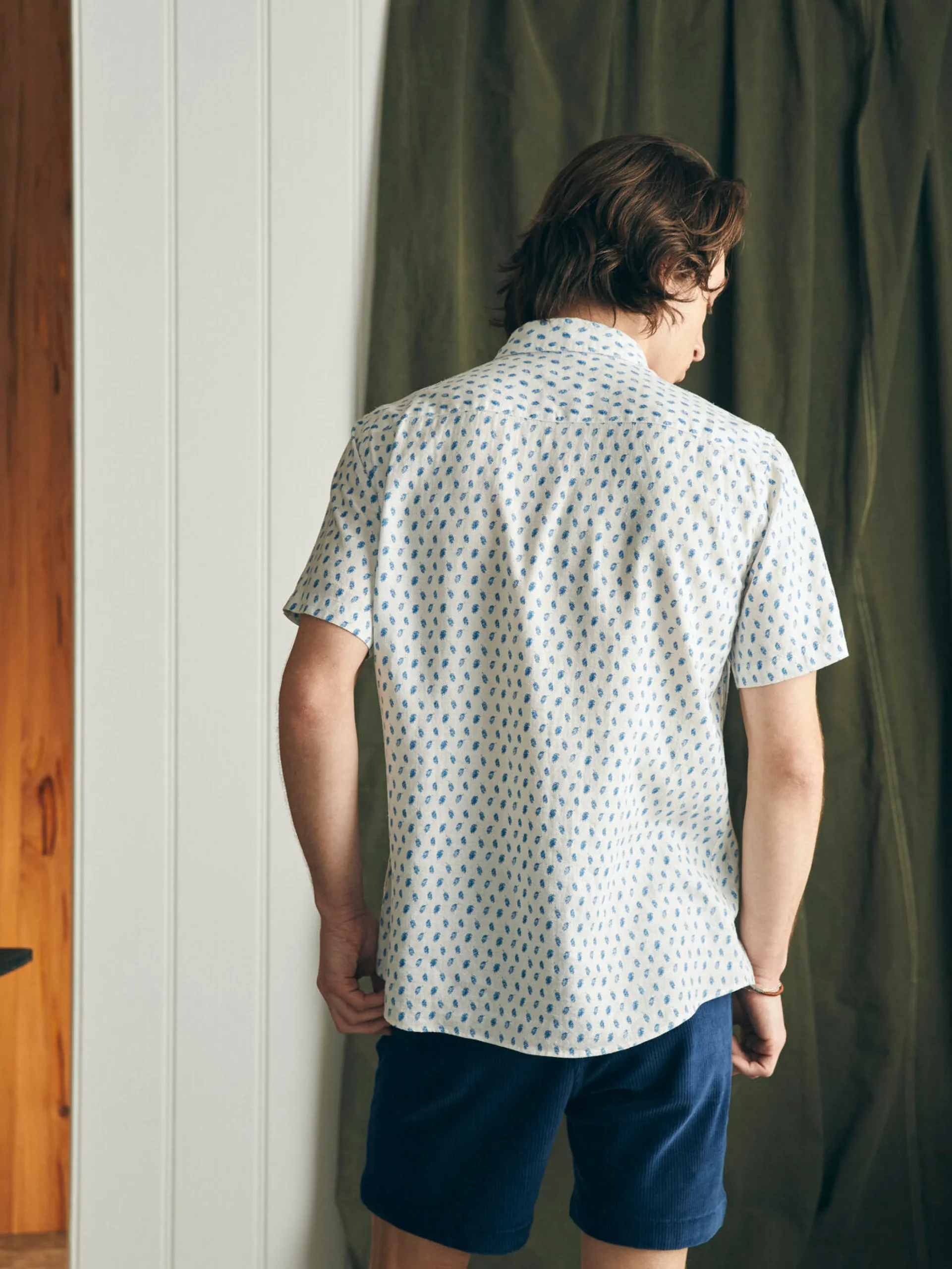 Short-Sleeve Breeze Shirt -*Faherty Brand Clearance