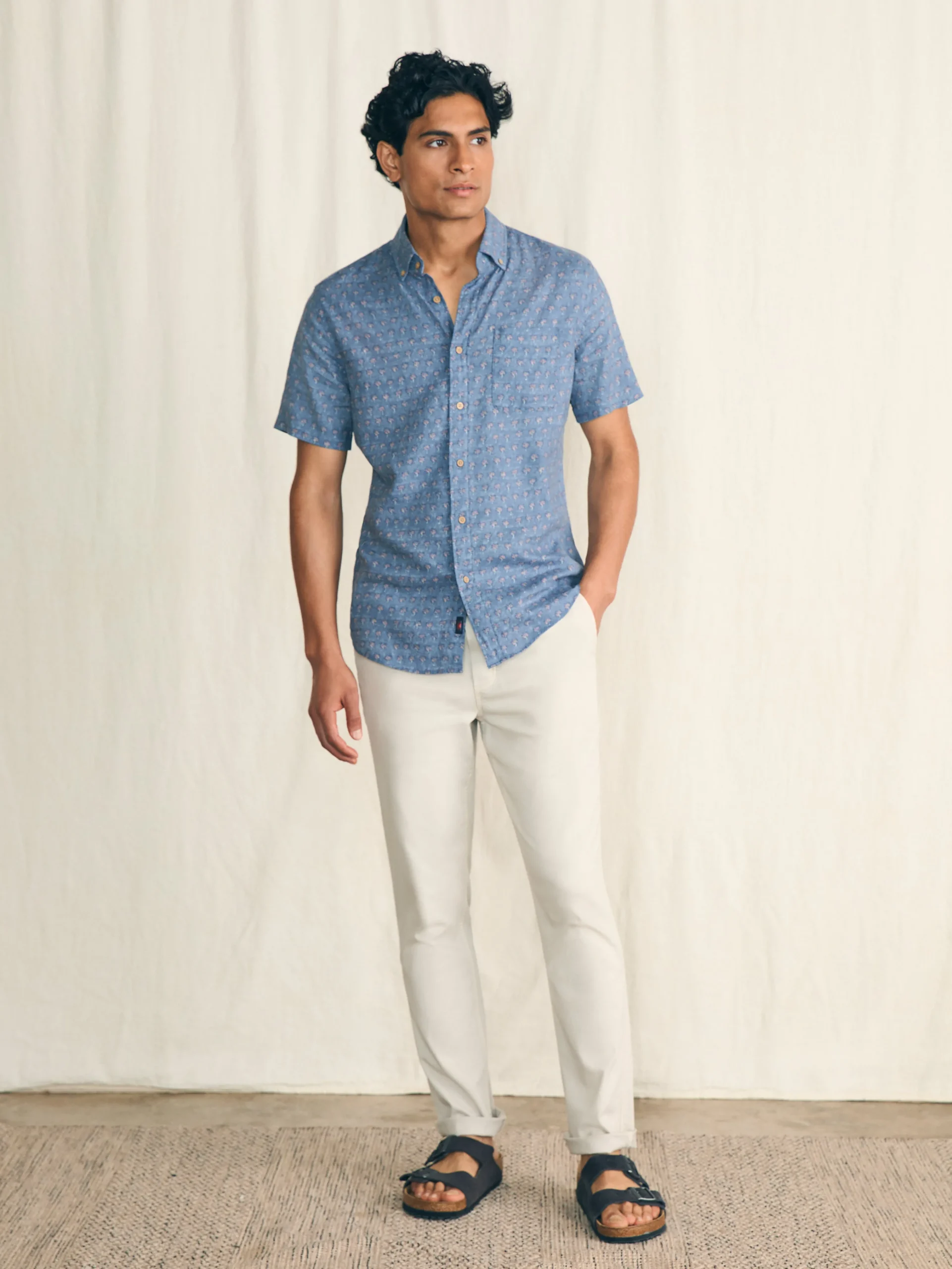 Short-Sleeve Breeze Shirt -*Faherty Brand Best