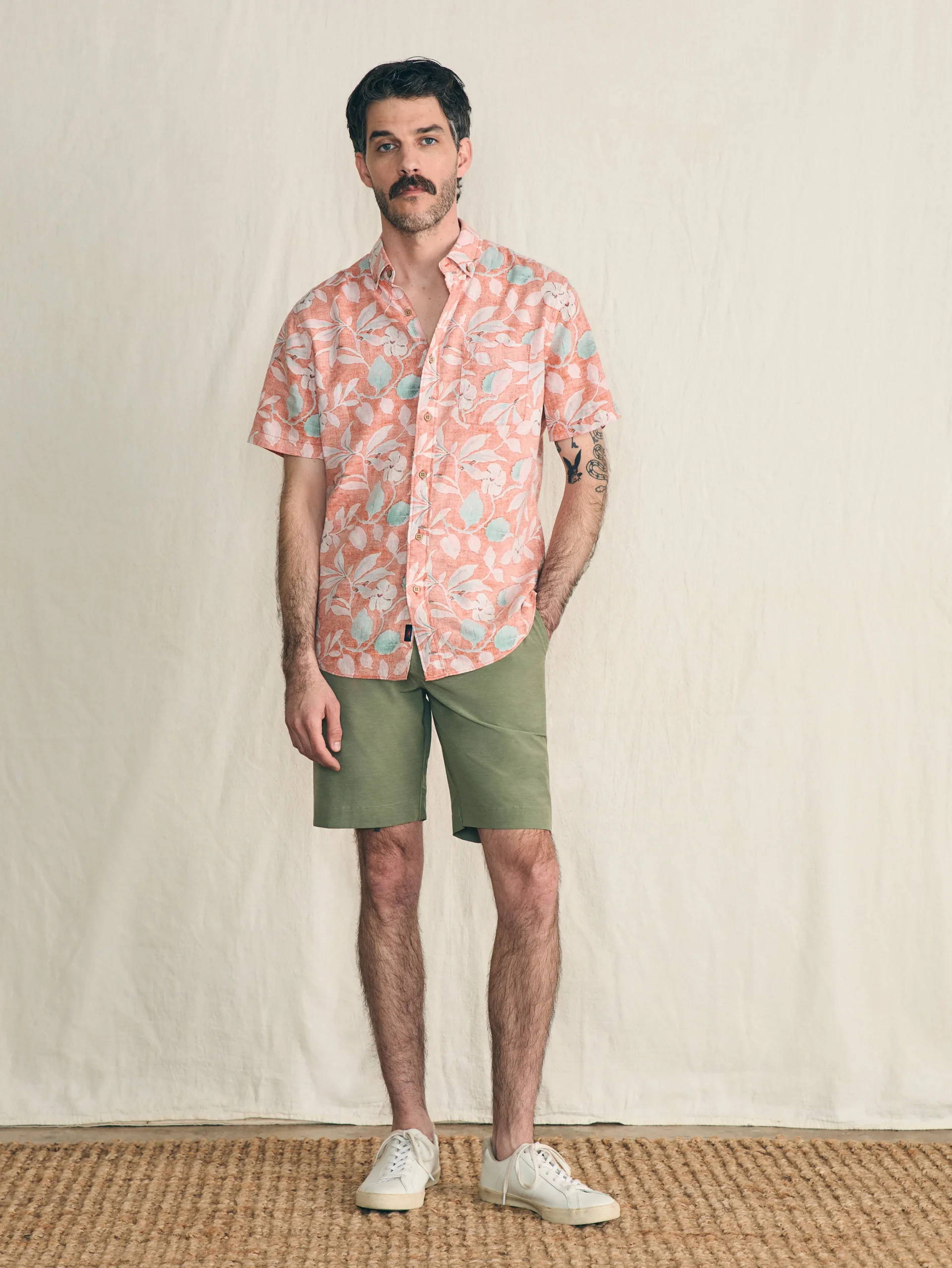 Short-Sleeve Breeze Shirt -*Faherty Brand Online