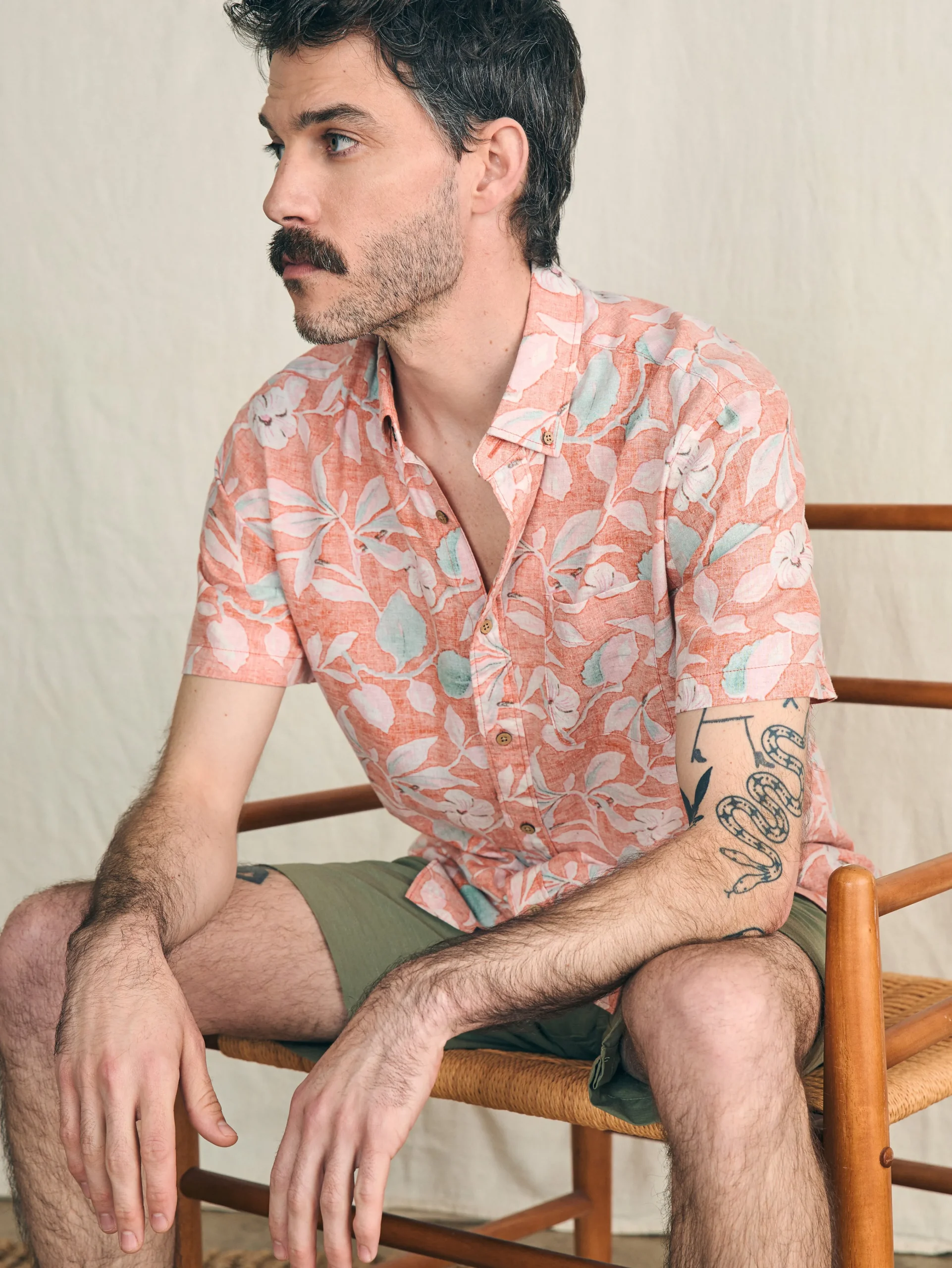 Short-Sleeve Breeze Shirt -*Faherty Brand Online