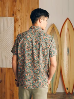 Short-Sleeve Breeze Shirt -*Faherty Brand Clearance