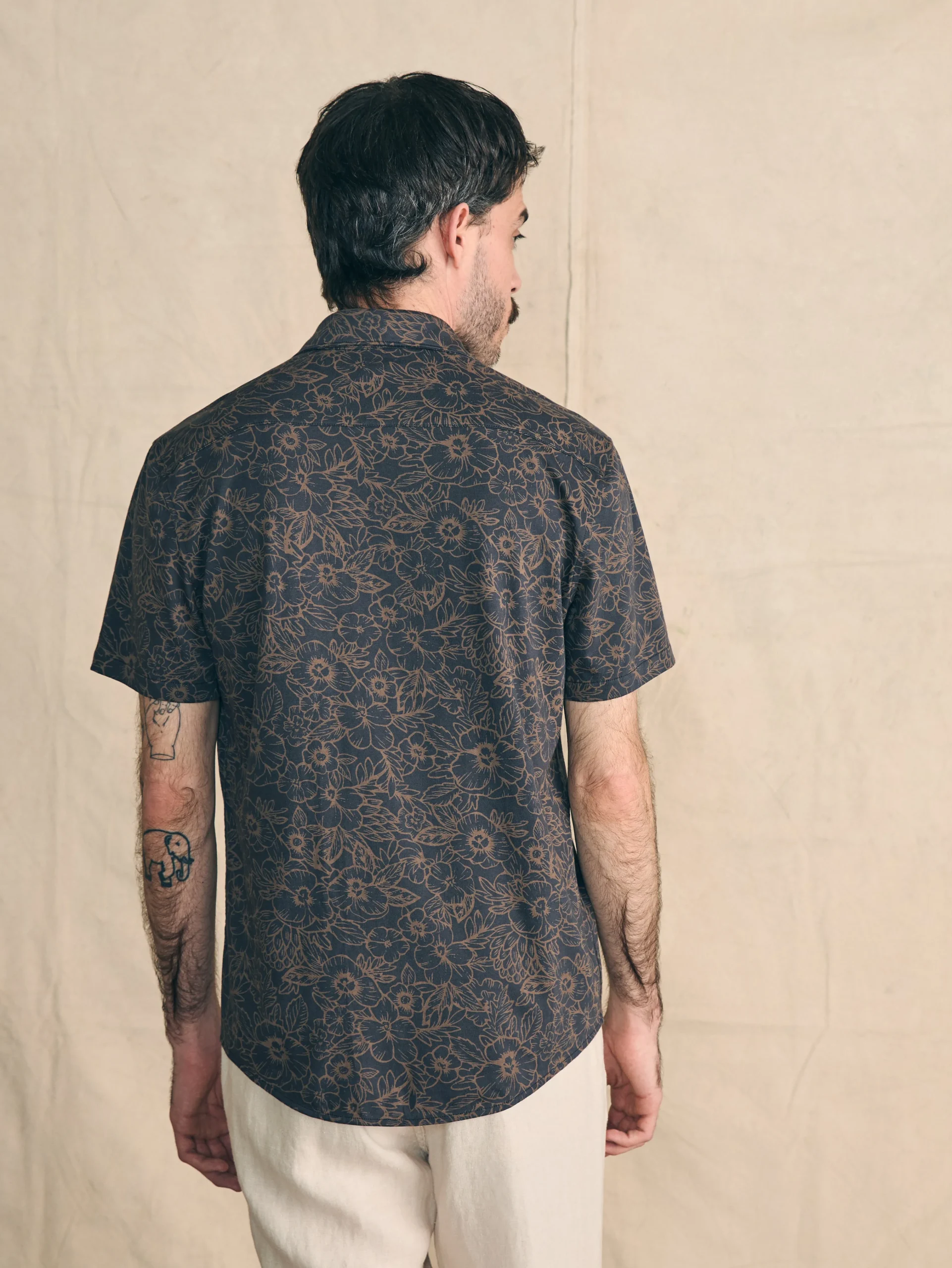 Short-Sleeve Hermosa Knit Shirt -*Faherty Brand Sale