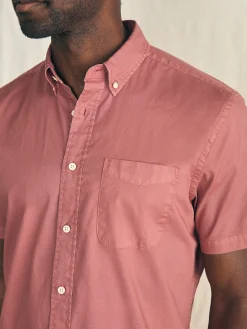 Short-Sleeve Stretch Playa Shirt -*Faherty Brand New