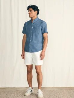 Short-Sleeve Stretch Playa Shirt -*Faherty Brand Online
