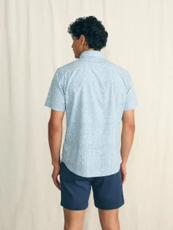 Short-Sleeve Stretch Playa Shirt (Tall) -*Faherty Brand Best