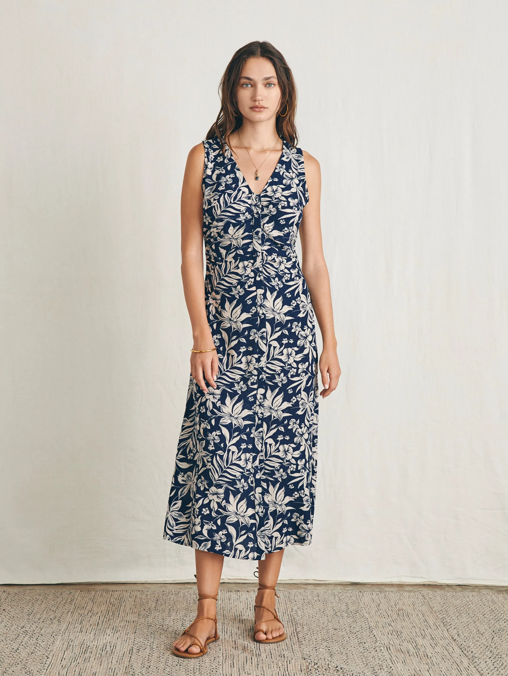 Siena Midi Dress -*Faherty Brand Clearance