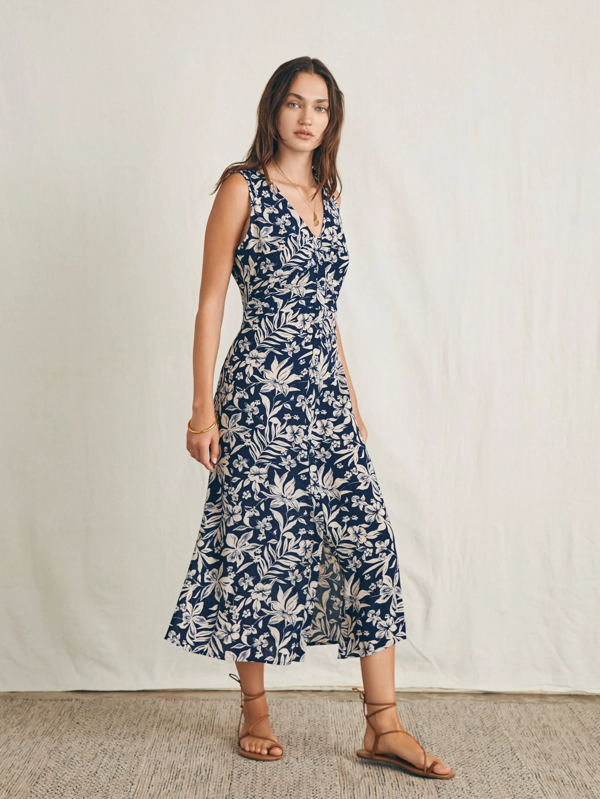 Siena Midi Dress -*Faherty Brand Clearance