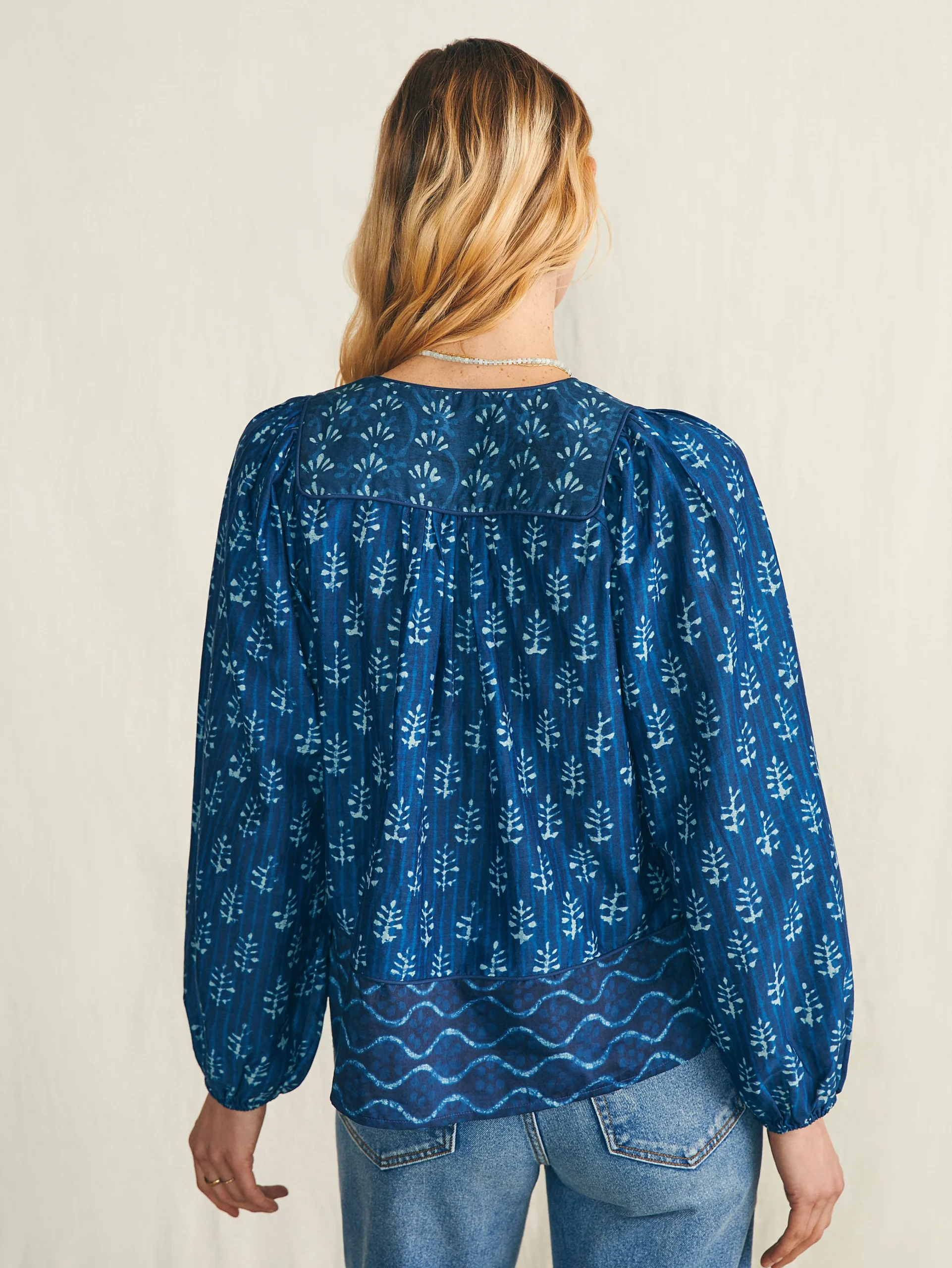 Silk Blend Solstice Top -*Faherty Brand New