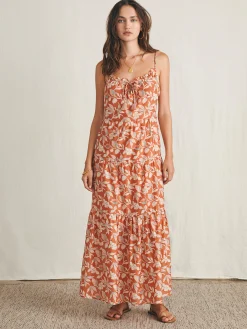 Silk Blend Sun Chaser Maxi Dress -*Faherty Brand Online