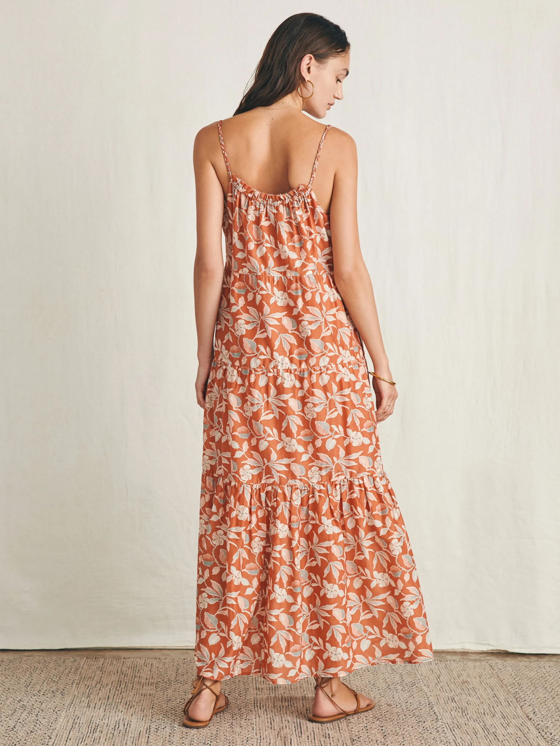 Silk Blend Sun Chaser Maxi Dress -*Faherty Brand Online