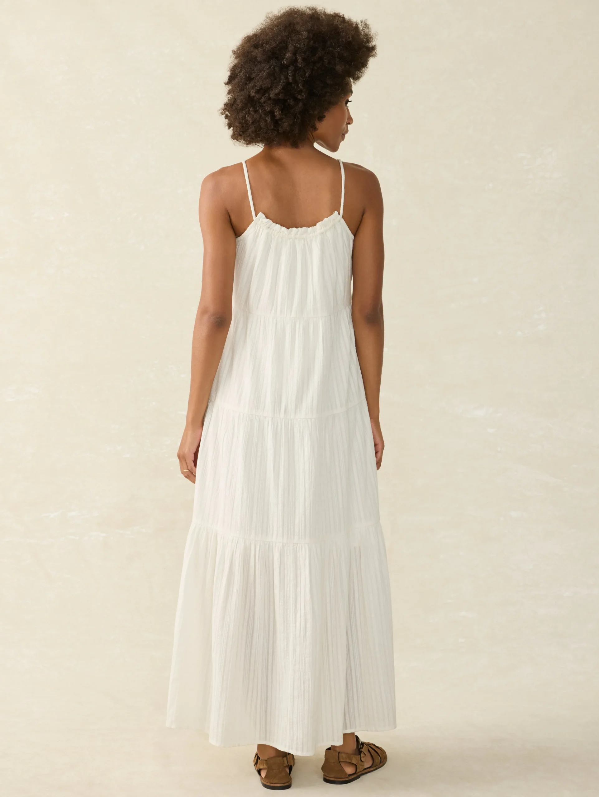 Silk Blend Sun Chaser Maxi Dress -*Faherty Brand Outlet