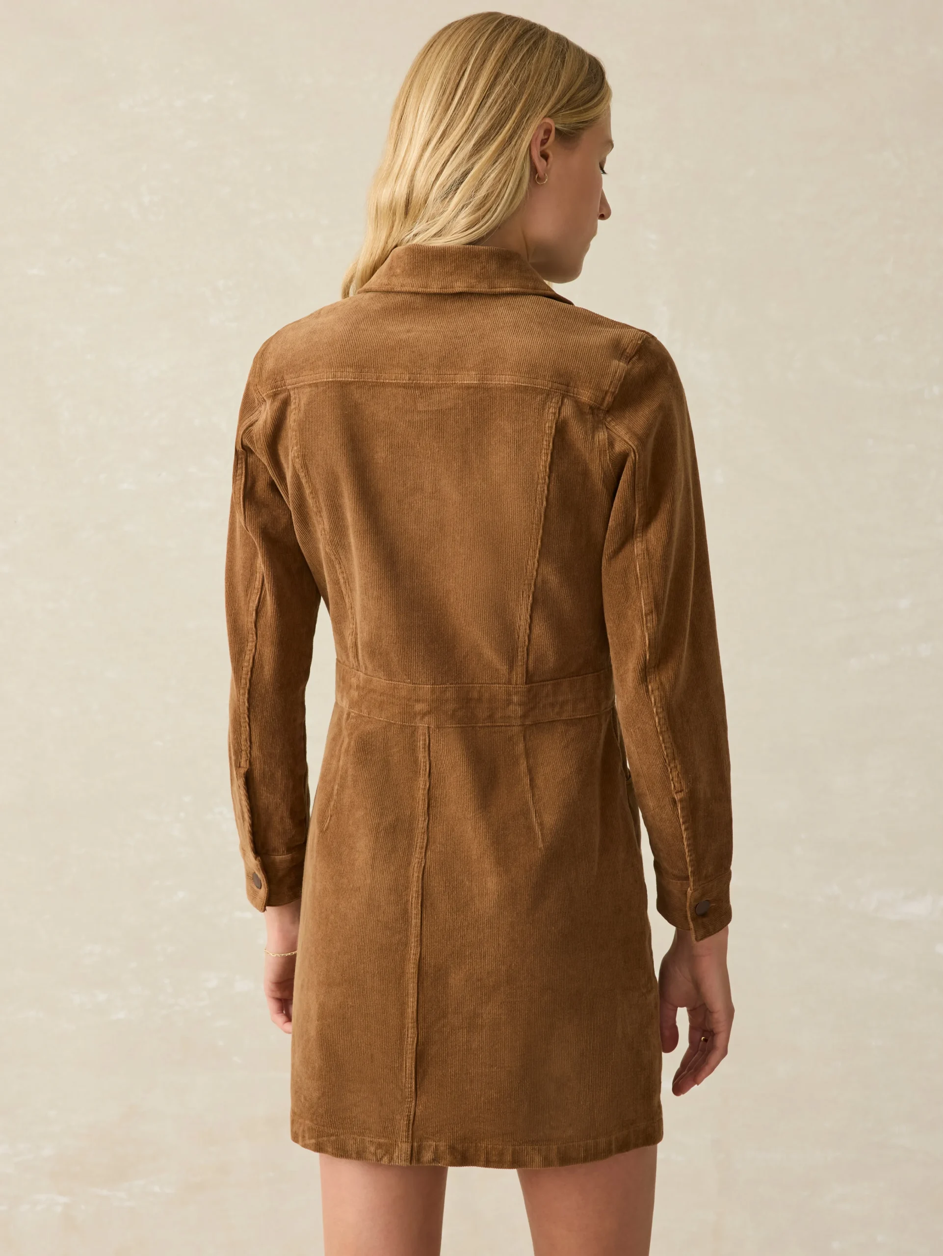 Softstretch Cord Michelle Dress -*Faherty Brand Best