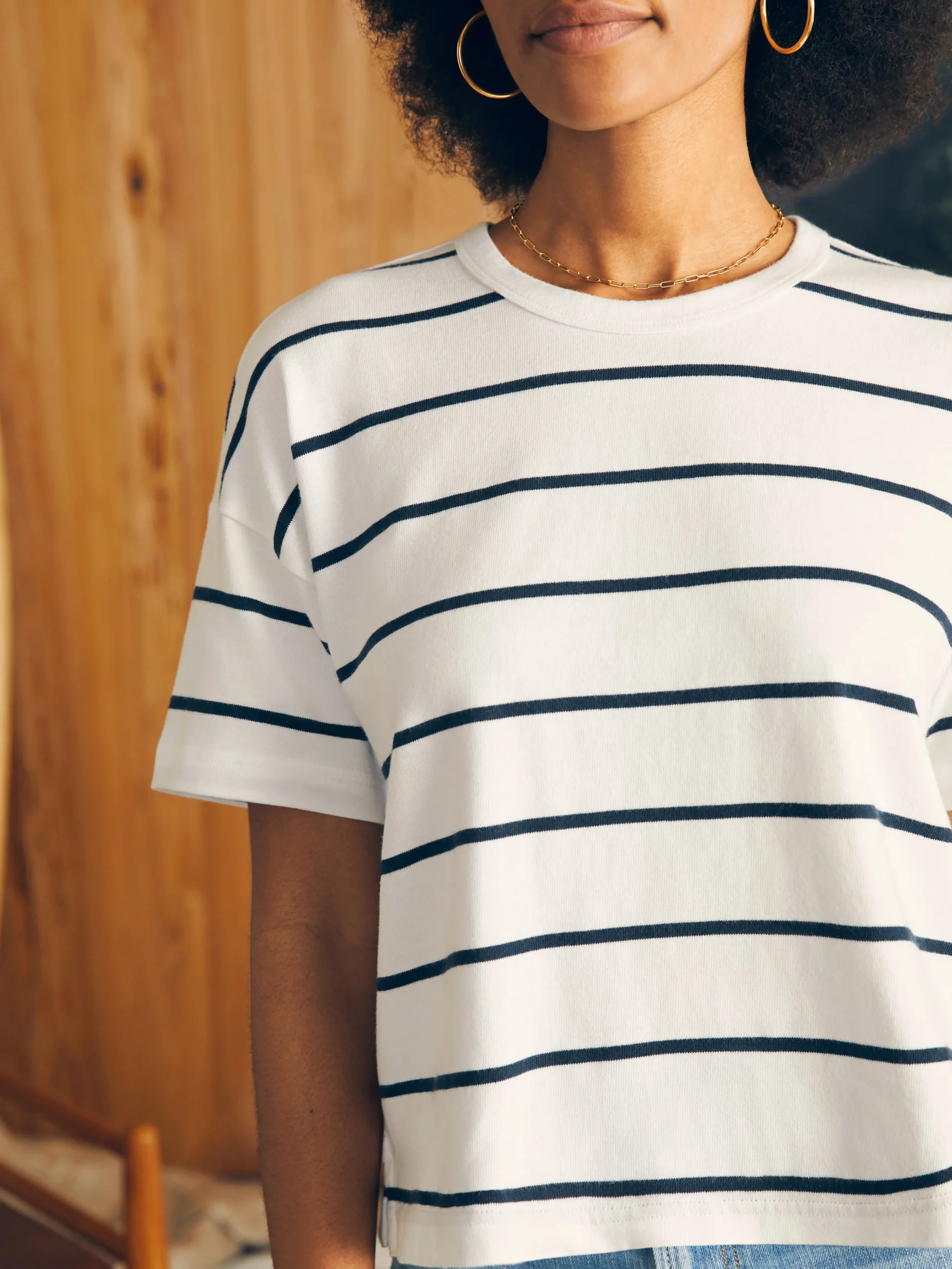 Sport Jersey Short-Sleeve Tee -*Faherty Brand Best