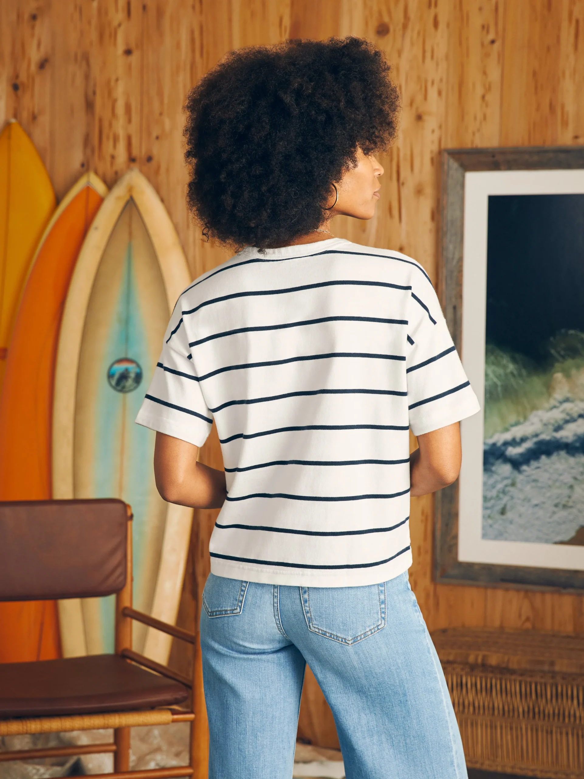 Sport Jersey Short-Sleeve Tee -*Faherty Brand Best