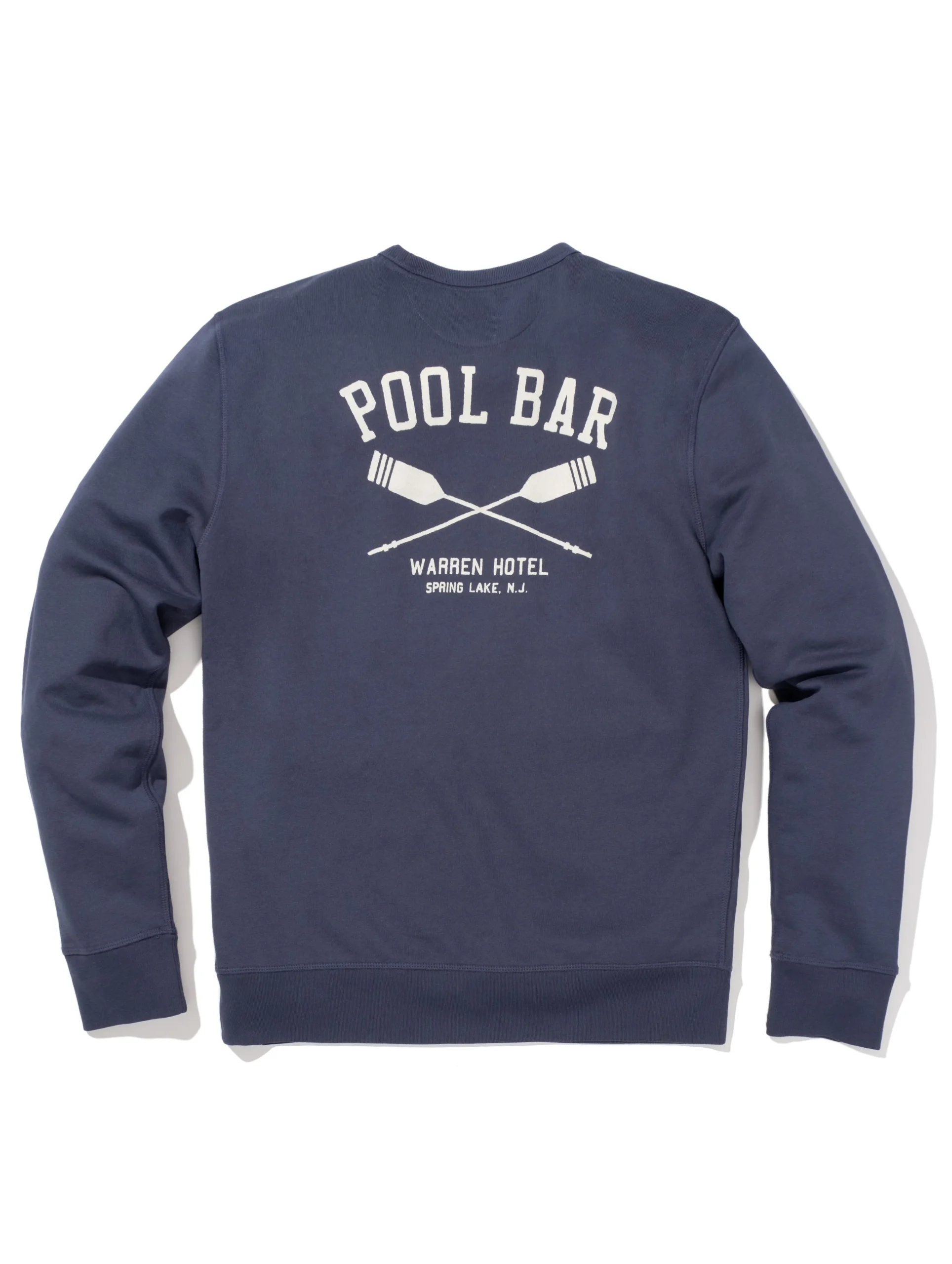 Spring Lake Long-Sleeve Terry Pool Bar Crewneck -*Faherty Brand Online