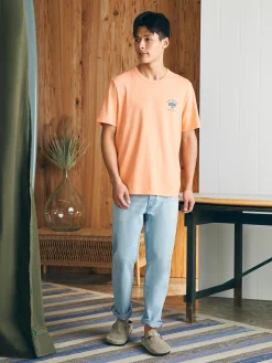 Steven Paul Judd Good Medicine Surf Club Tee -*Faherty Brand Clearance