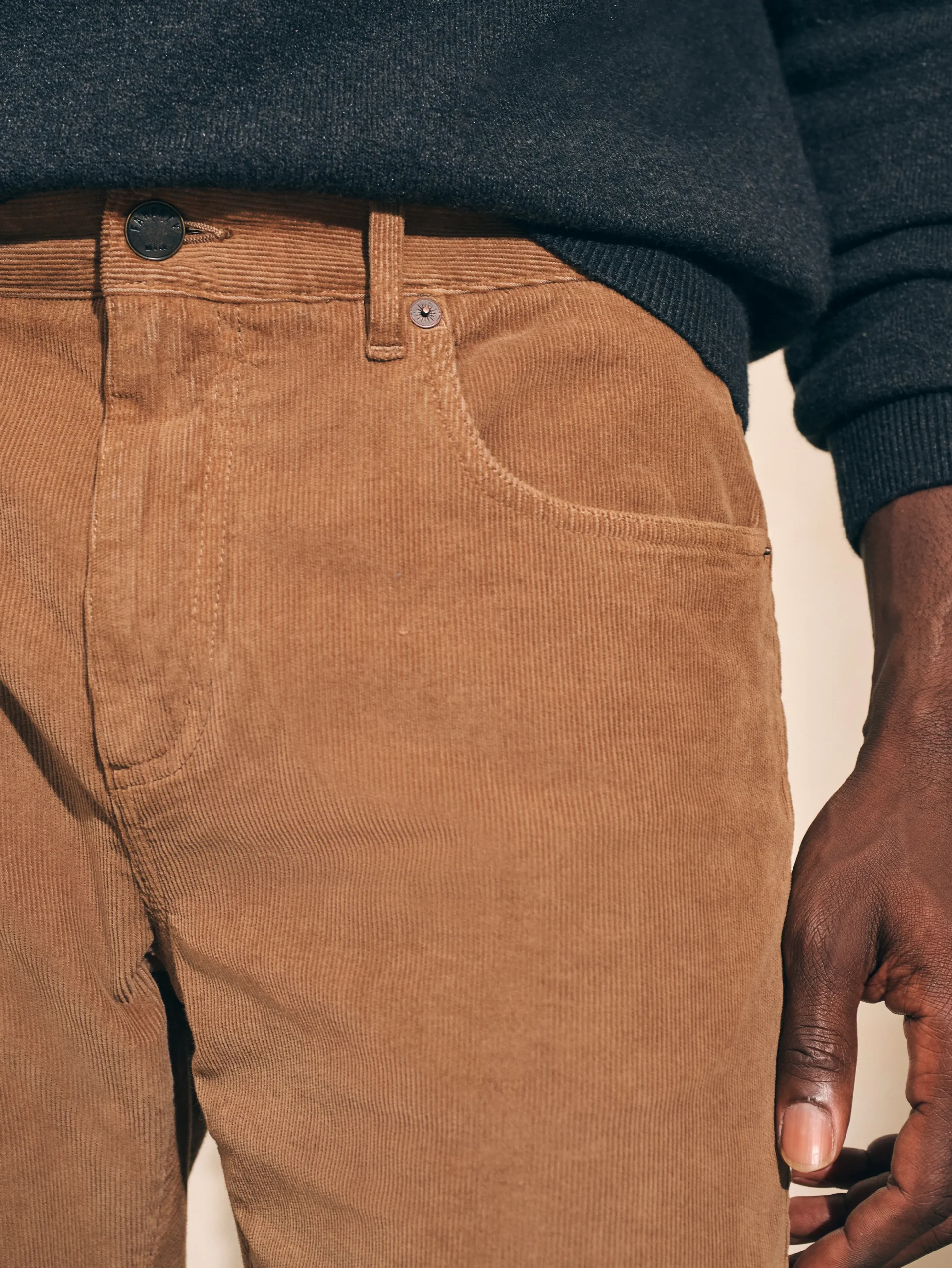 Stretch Corduroy 5-Pocket Pant (32" Inseam) -*Faherty Brand Outlet