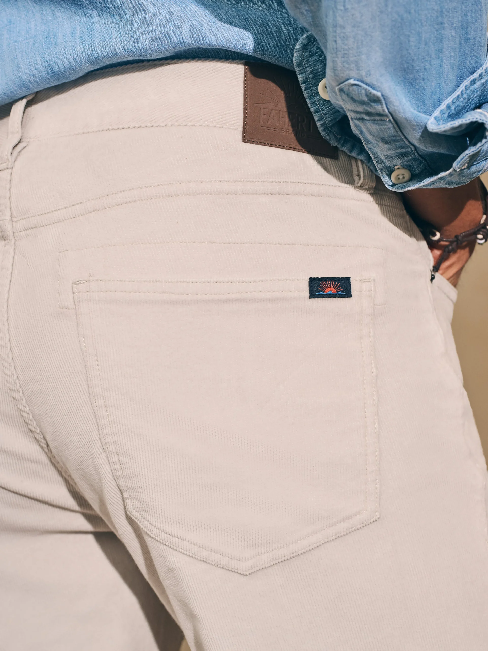 Stretch Corduroy 5-Pocket Pant (32" Inseam) -*Faherty Brand Hot