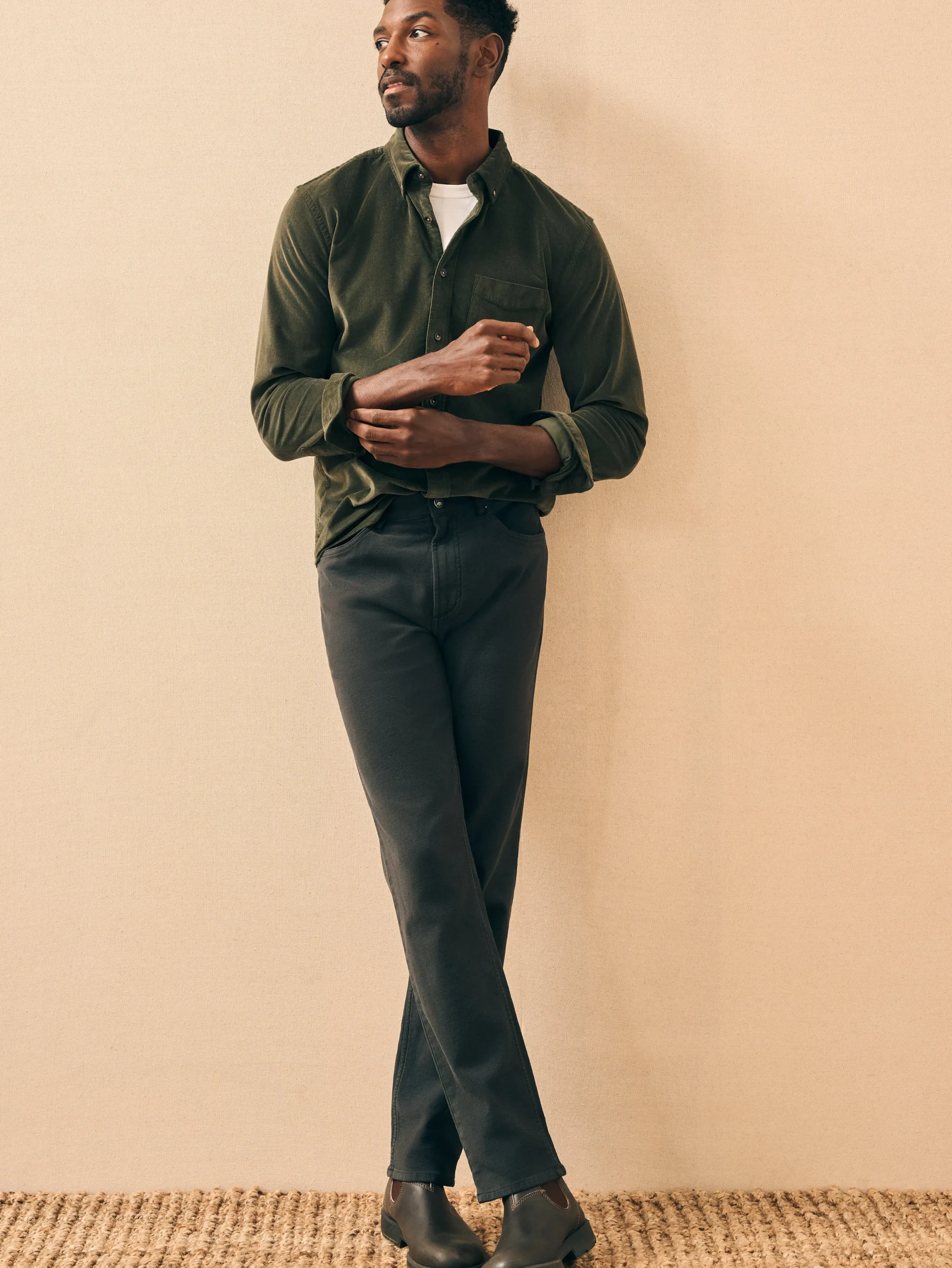 Stretch Corduroy Shirt -*Faherty Brand