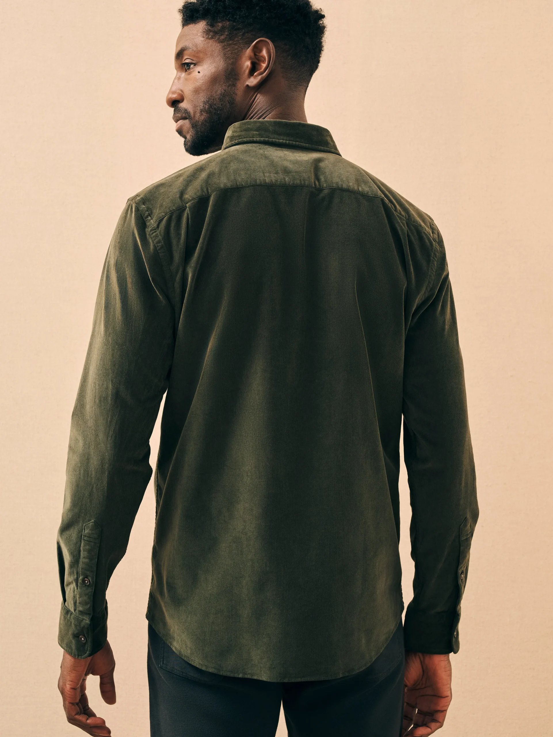 Stretch Corduroy Shirt -*Faherty Brand