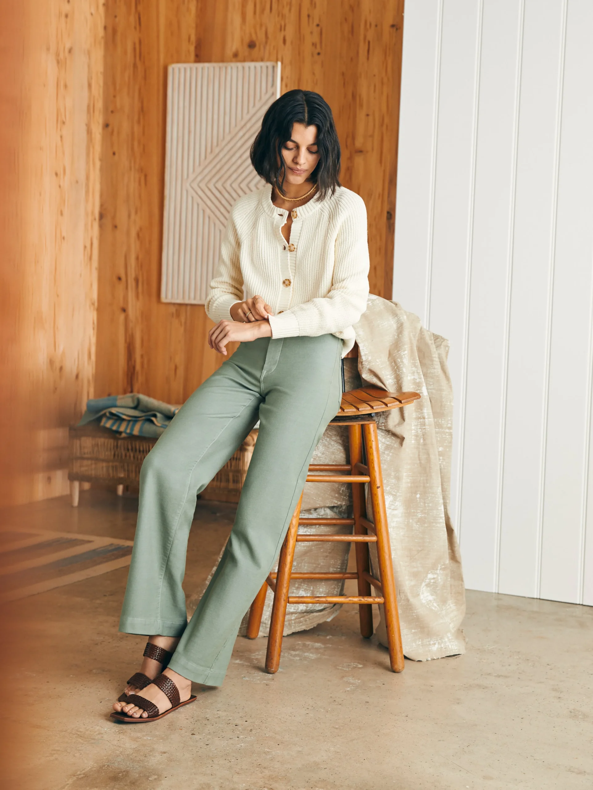 Stretch Terry Harbor Pant -*Faherty Brand Outlet
