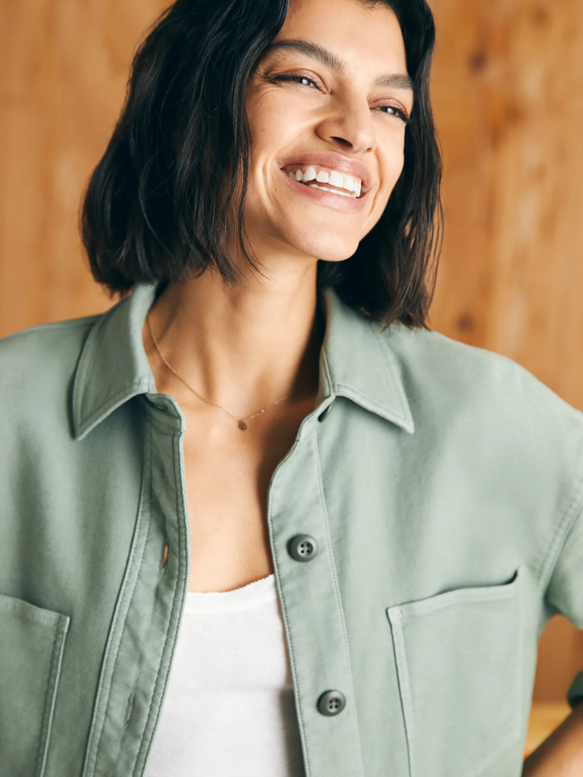 Stretch Terry Overshirt -*Faherty Brand Discount