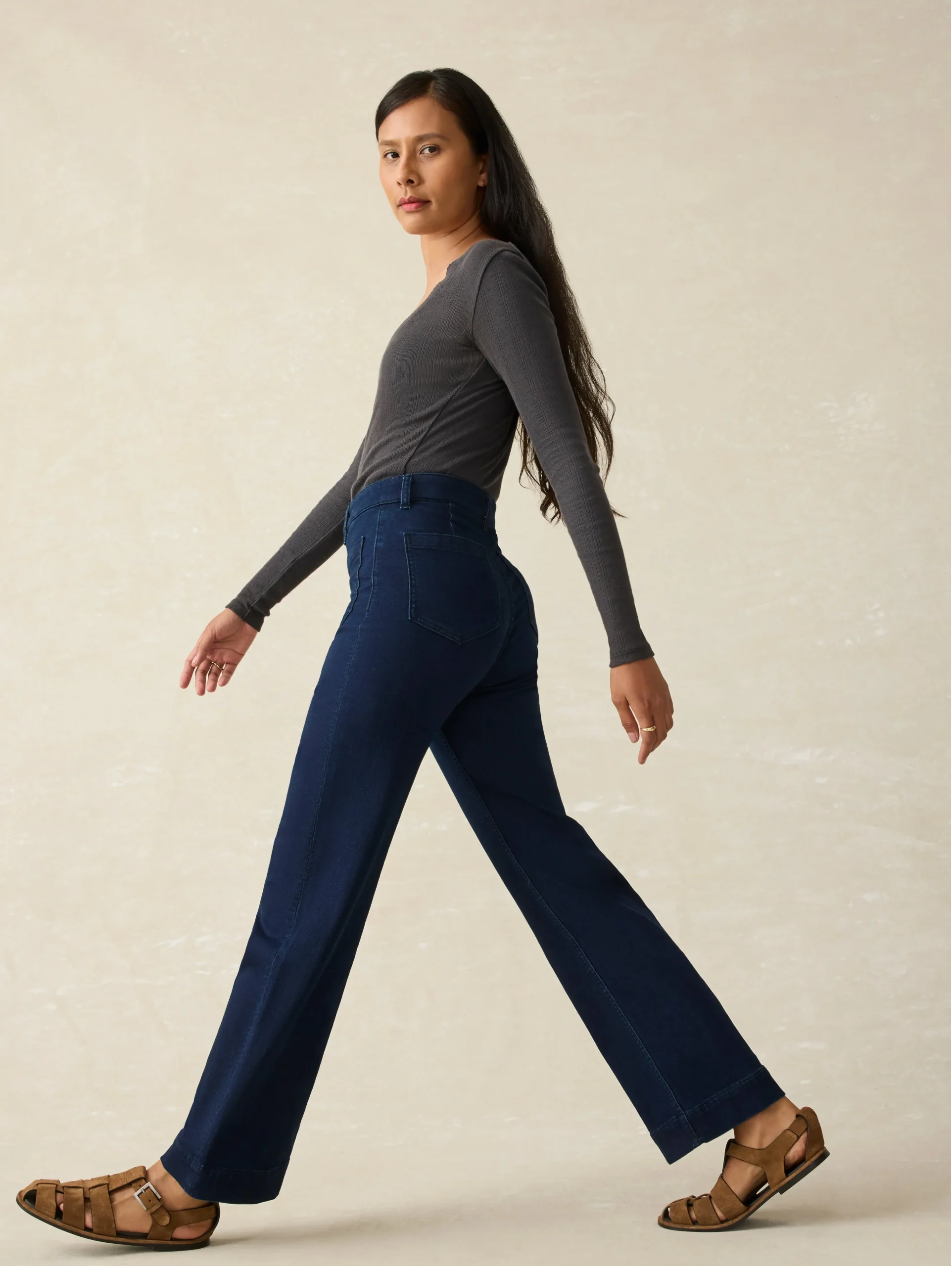 Stretch Terry Patch Pocket Ankle Pant -*Faherty Brand Sale