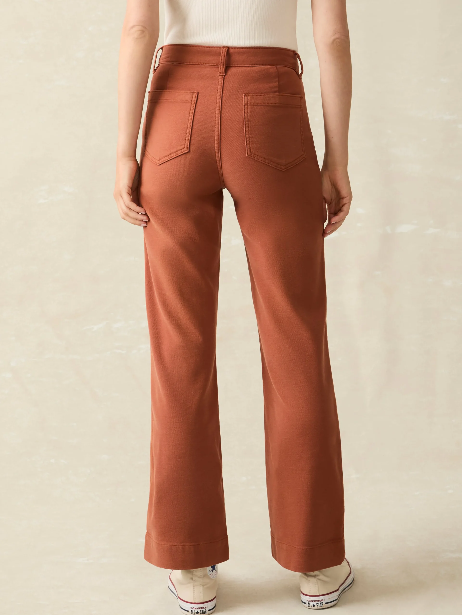 Stretch Terry Patch Pocket Pant -*Faherty Brand Outlet