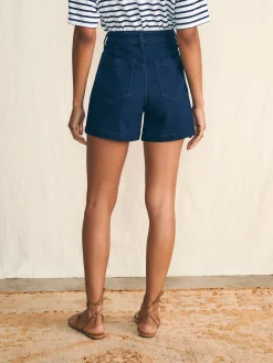 Stretch Terry Patch Pocket Short -*Faherty Brand Online