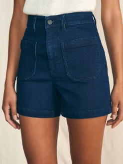 Stretch Terry Patch Pocket Short -*Faherty Brand Online