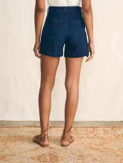 Stretch Terry Patch Pocket Short -*Faherty Brand Online