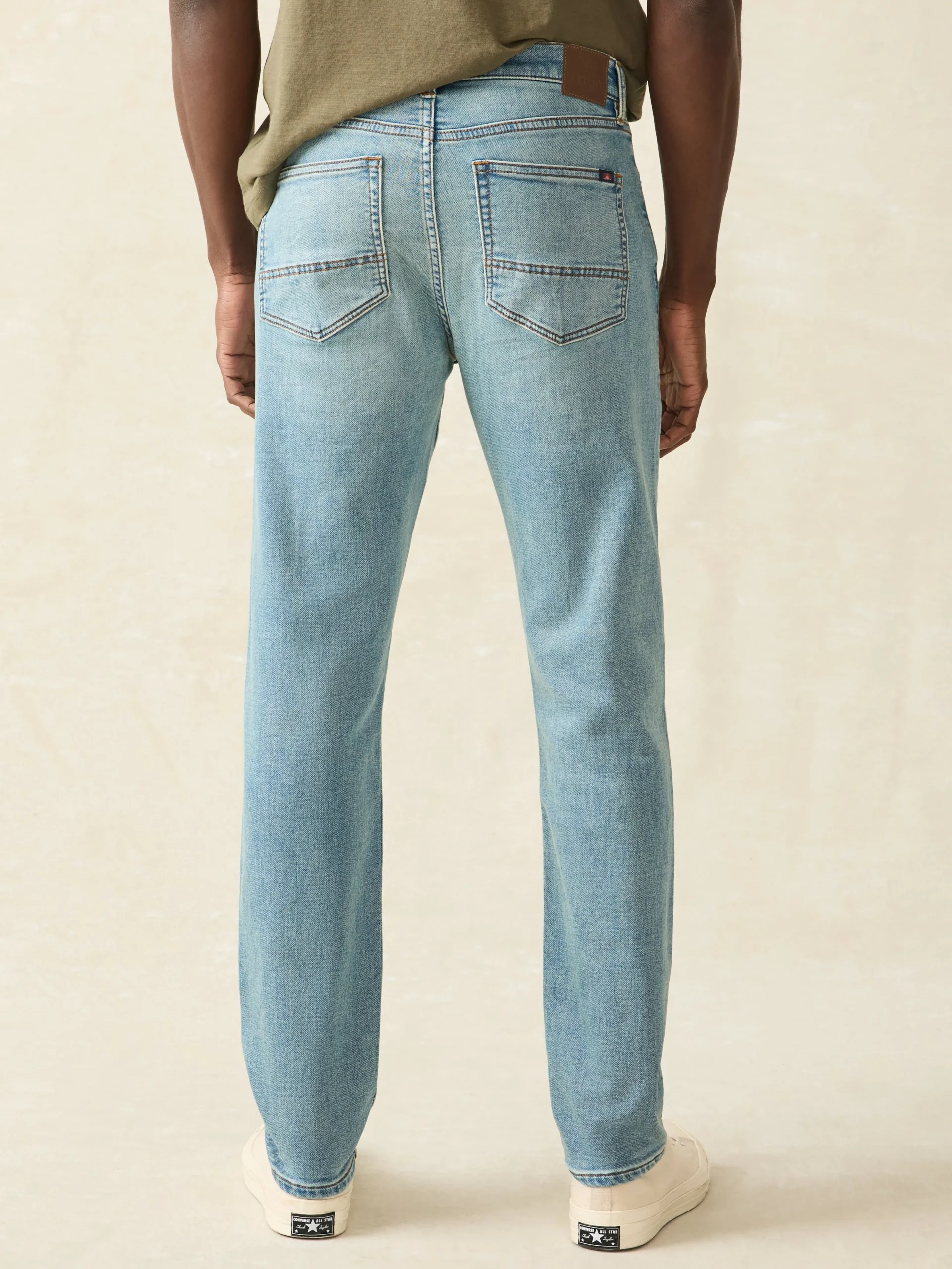 Stretch Terry 5-Pocket Athletic Fit Pant -*Faherty Brand Sale