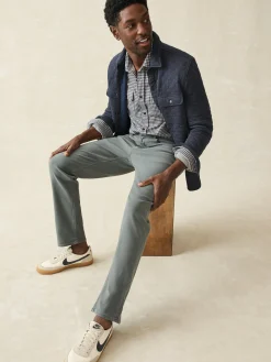 Stretch Terry 5-Pocket Athletic Fit Pant -*Faherty Brand Online
